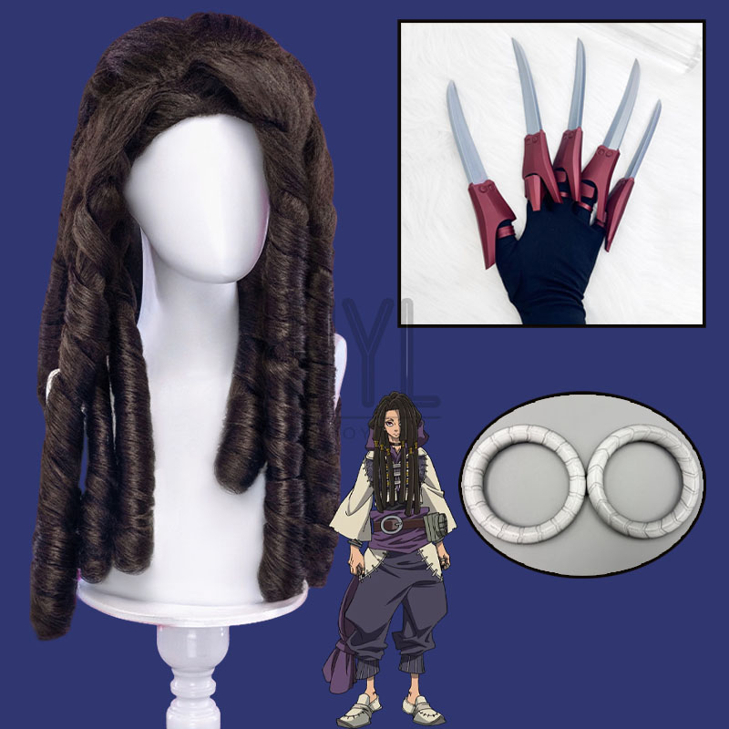 Synthetic Braided Wigs For Black Women - Wig Cosplay Anime Gachiakuta Jabber Wonger