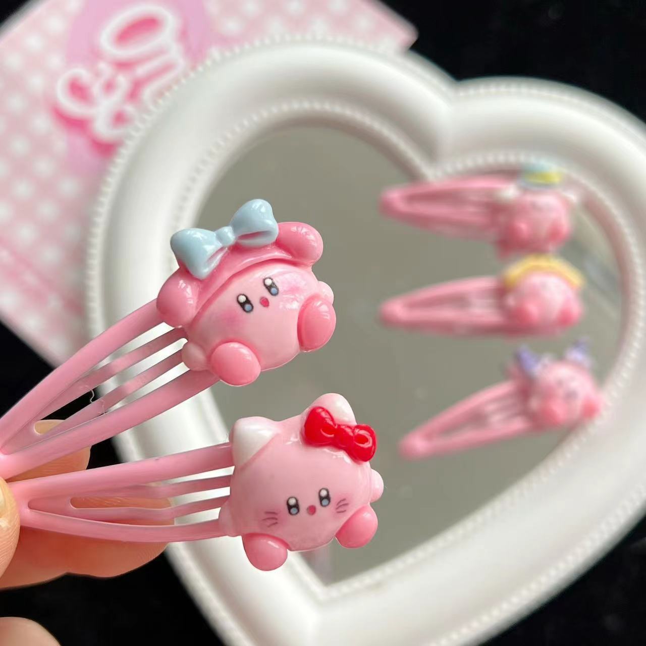 1 ~ 10 Buah Jepit Rambut Kirby - Hair Bundles ulasan dan harga