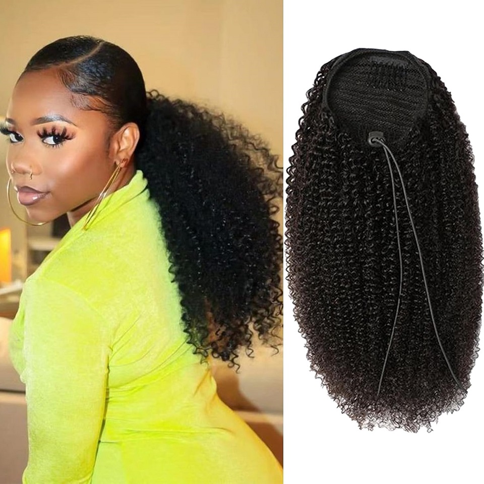 Ekstensi rambut manusia ponyta - Seamless Clip In Hair Extensions Human Hair ulasan dan harga