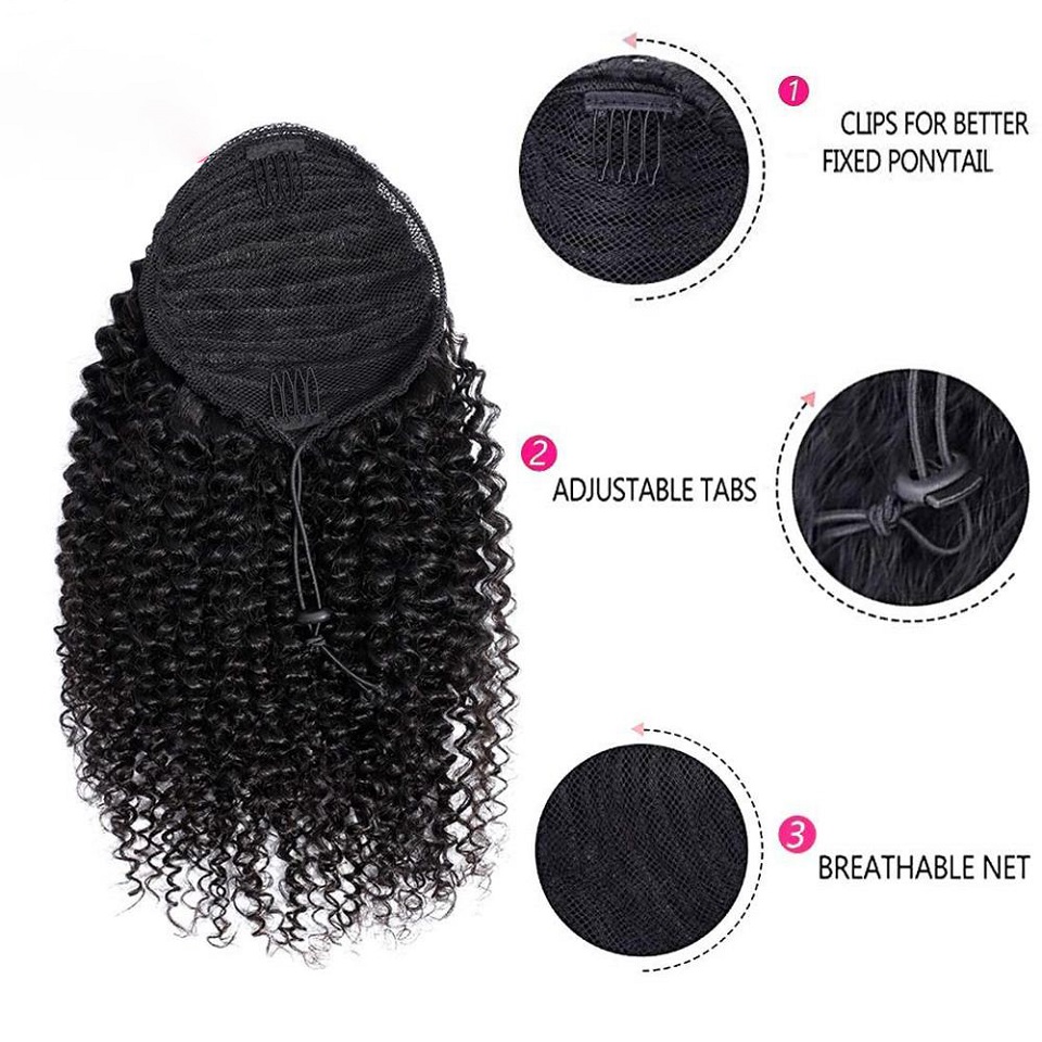 Ekstensi rambut manusia ponyta - Seamless Clip In Hair Extensions Human Hair ulasan dan harga
