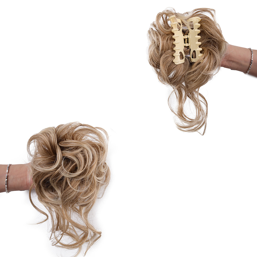 Potongan rambut cepol berantak - Claw Clip Messy Bun Hair Piece ulasan dan harga