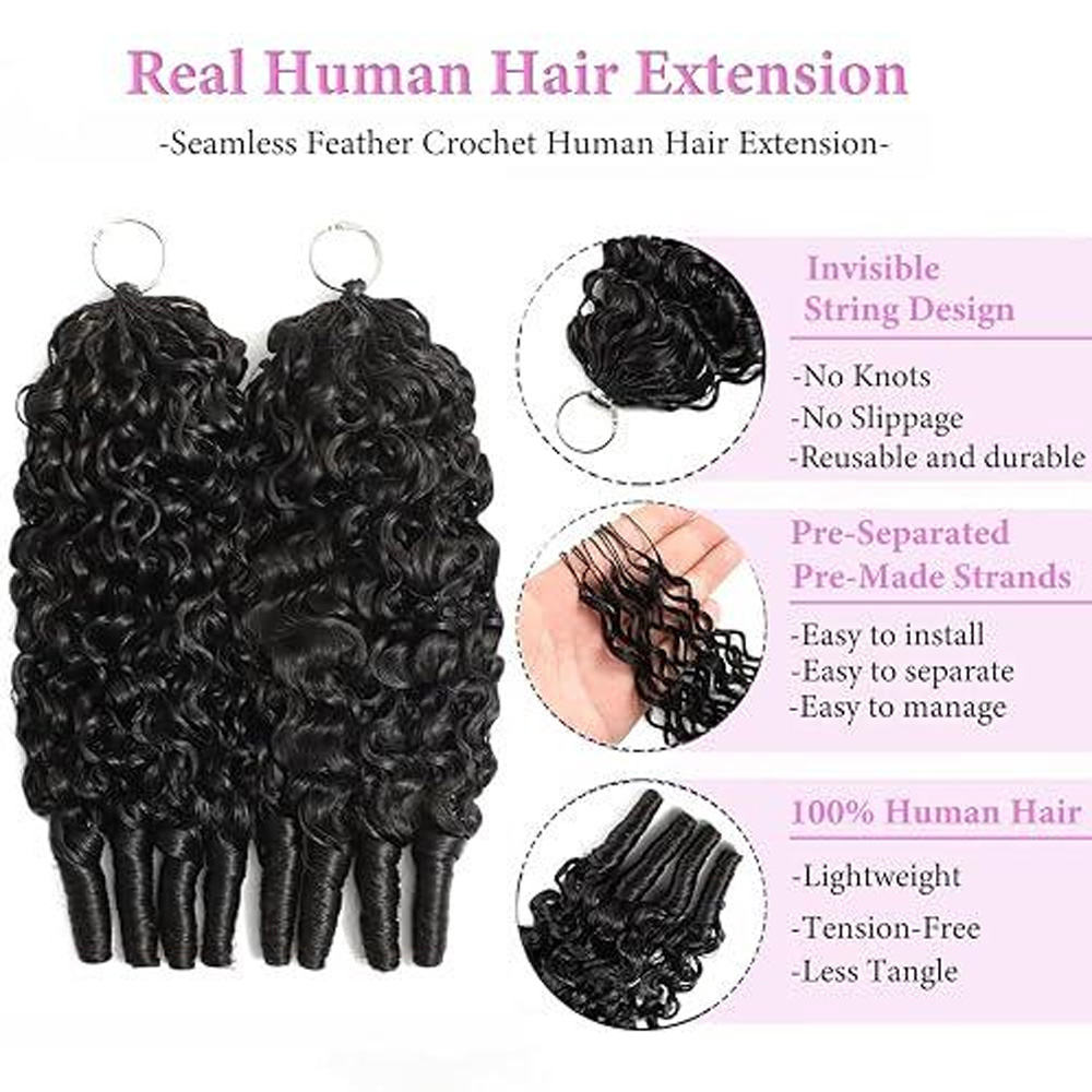 Rambut Manusia untuk Wanita Ku - Hair Bundles ulasan dan harga