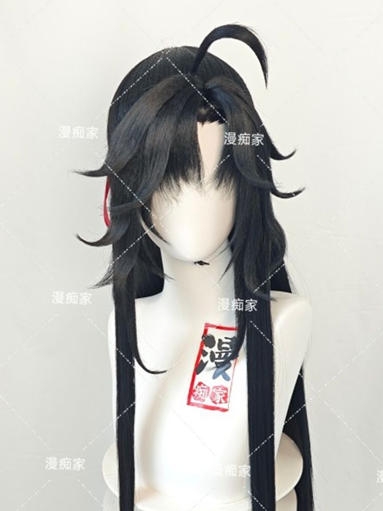 Wig Wei Wuxian Gaya Mo Dao Zu  - Synthetic Wigs ulasan dan harga