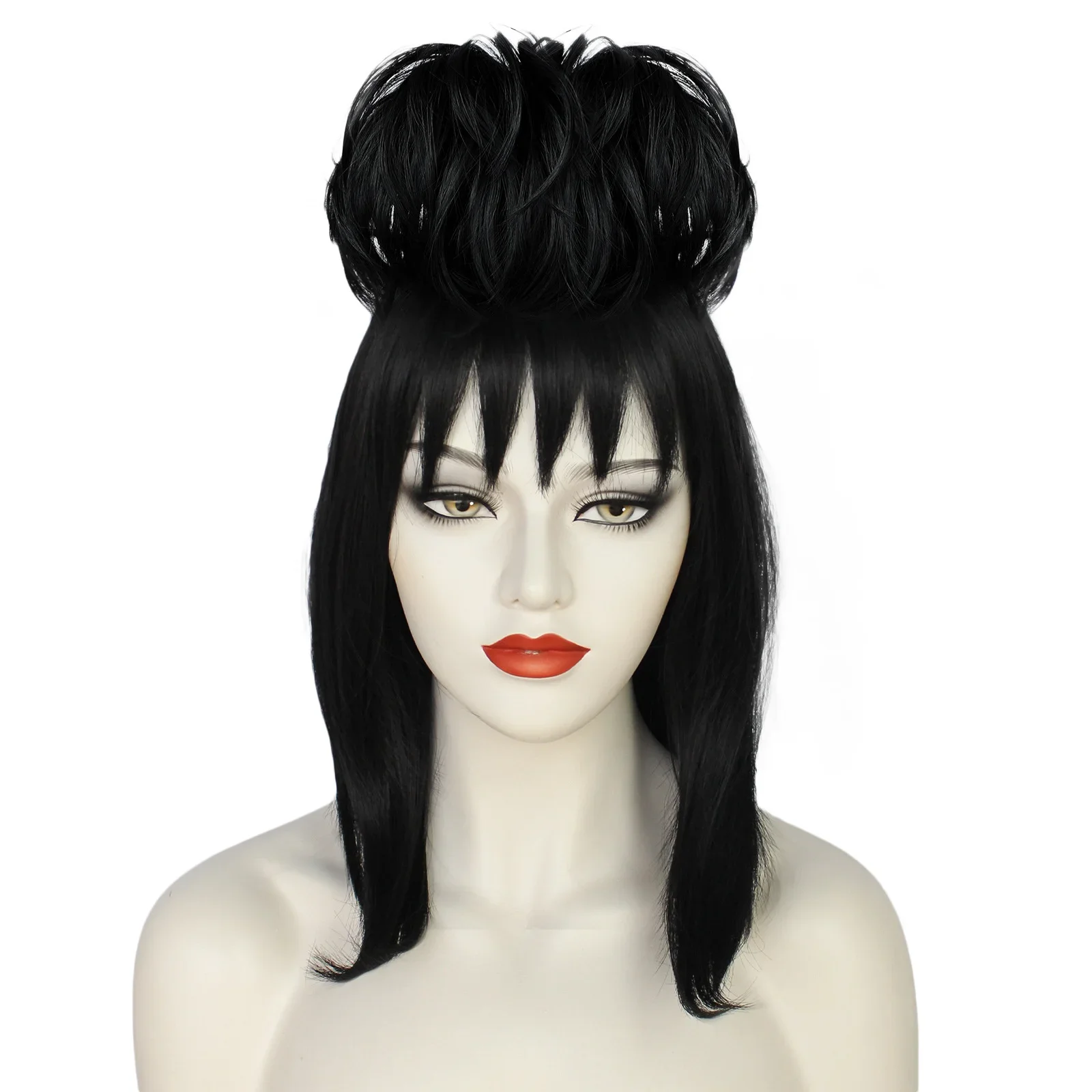 Lydia Deetz Wig Cosplay, akses - Synthetic Braided Wigs For Black Women ulasan dan harga