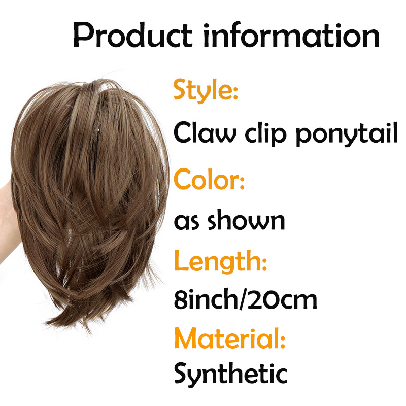 WIGSIN Sintetis Bun Berantakan - Claw Clip Messy Bun Hair Piece ulasan dan harga