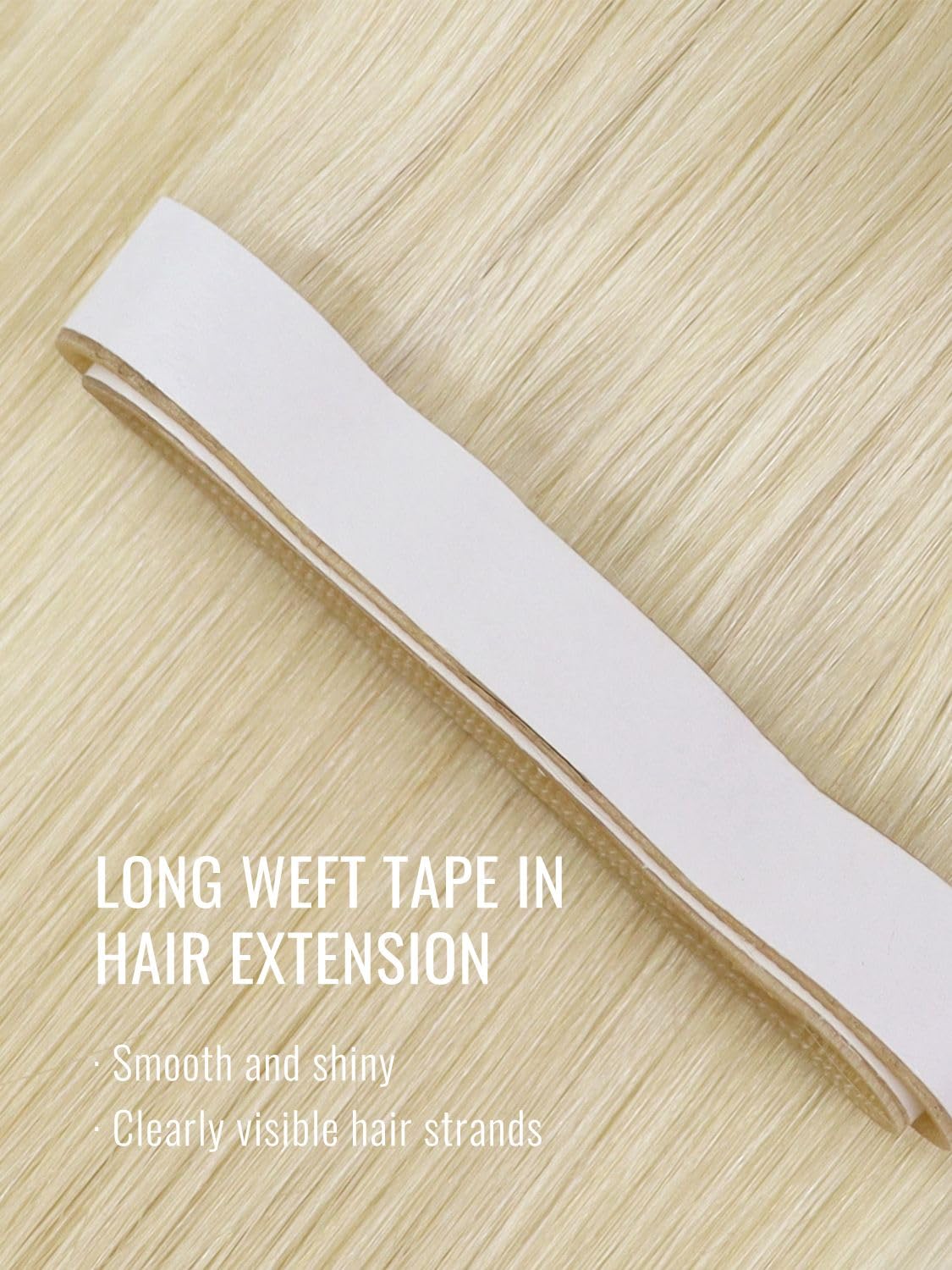 Ekstensi Rambut Moresoo Tape i - Invisible Tape In Extensions Real Hair ulasan dan harga