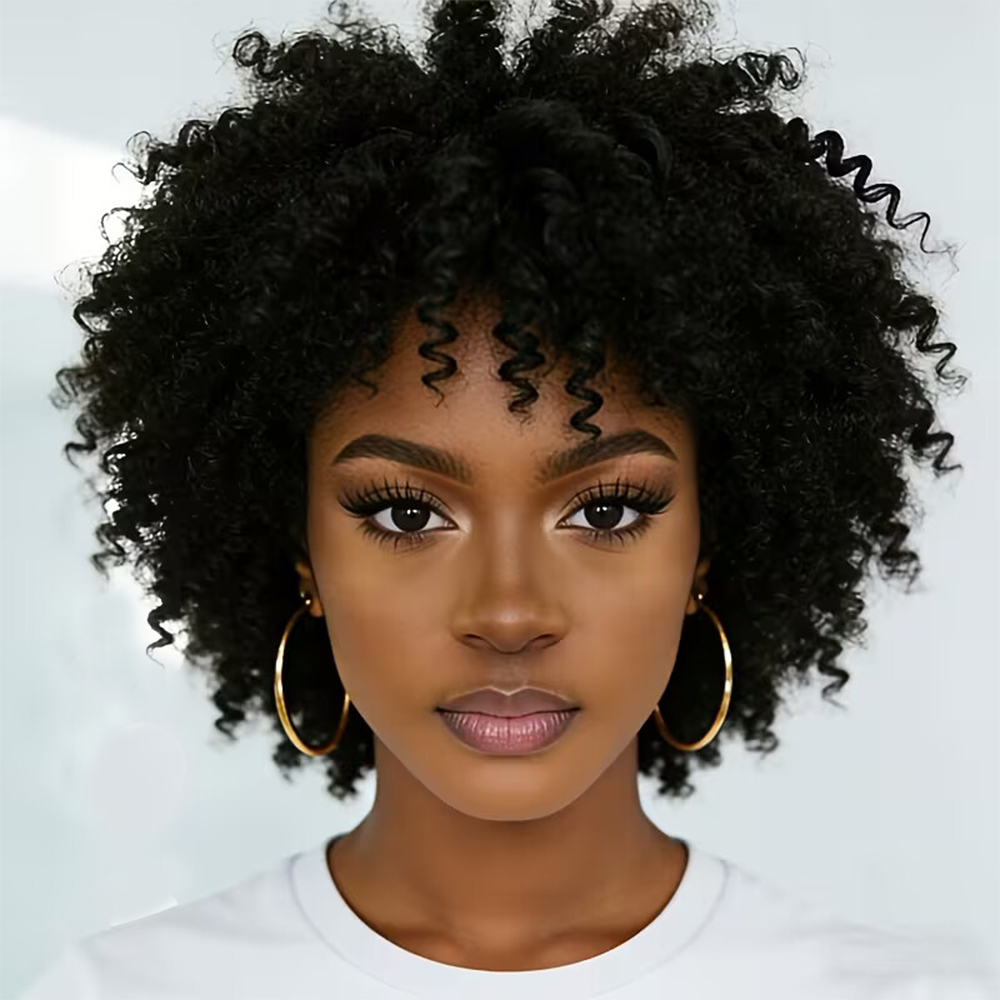 Wig Rambut Manusia Bob Pendek  - Short Pixie Cut Wig Human Hair Cheap ulasan dan harga