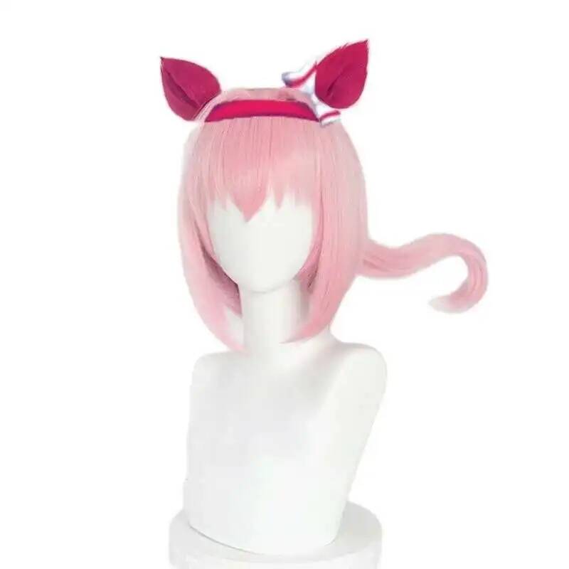 Wig Cosplay Uma Musume Haru Ur - Synthetic Wigs ulasan dan harga