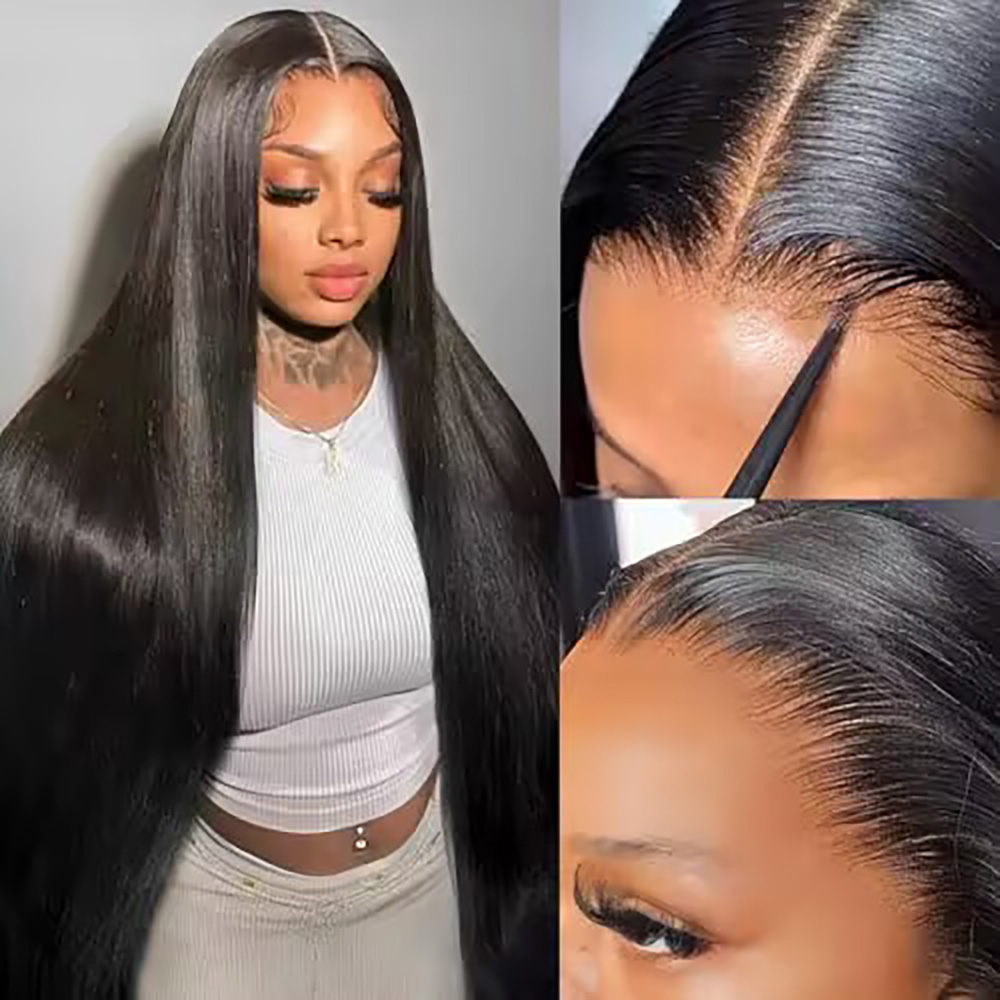 Wig Rambut Manusia Lurus Alami - Human Hair Wigs ulasan dan harga