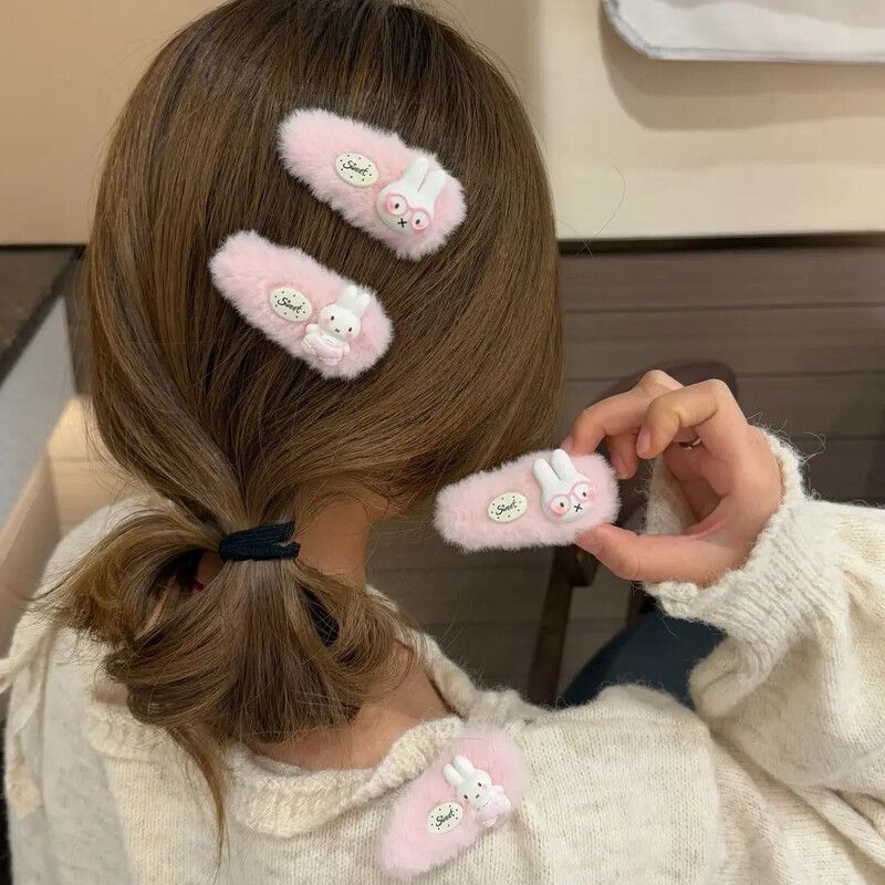 Jepit Rambut Miffy Baru Warna  - Hair Bundles ulasan dan harga