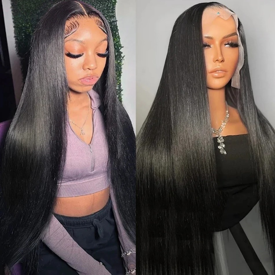 Wig Rambut Manusia Lurus Tanpa - Human Hair Wigs ulasan dan harga