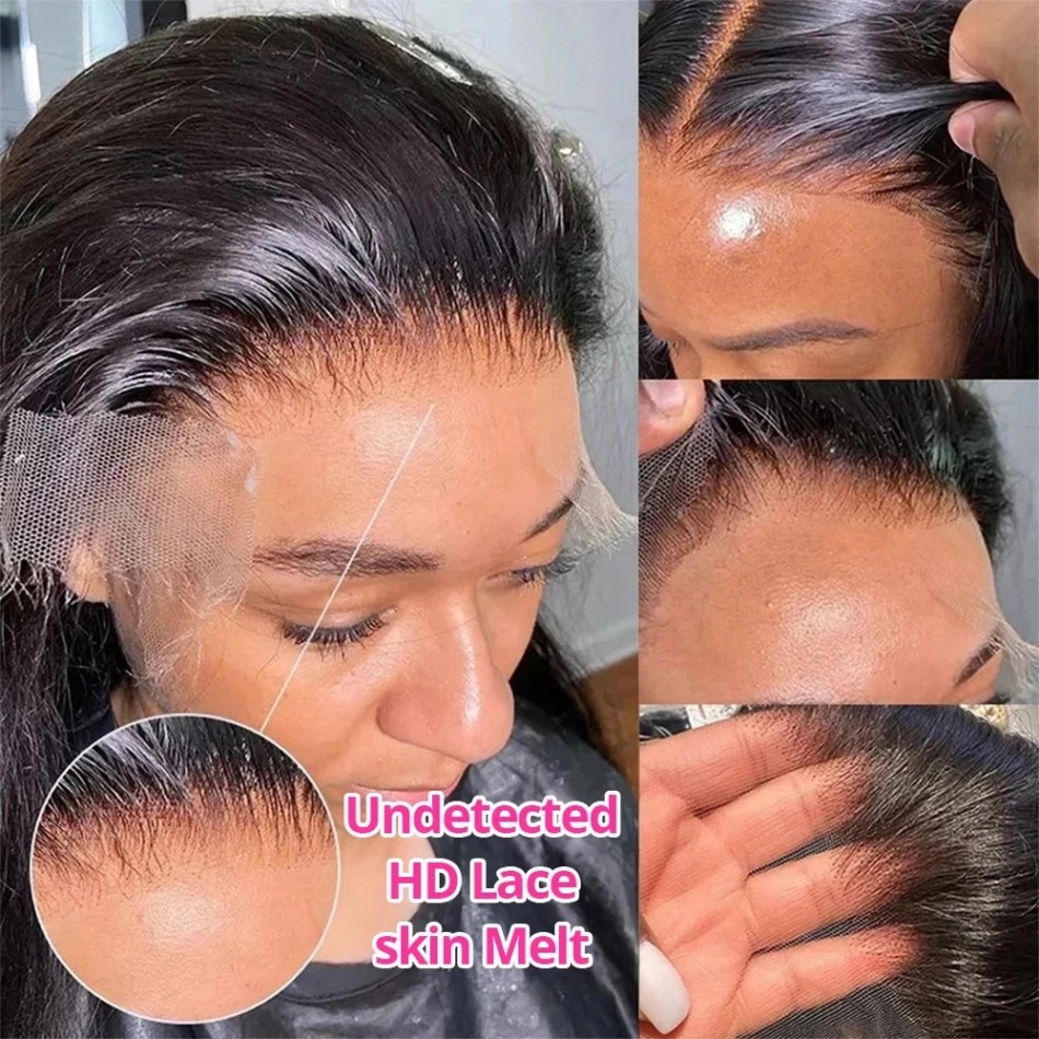 Wig Rambut Manusia Lurus Tanpa - Human Hair Wigs ulasan dan harga